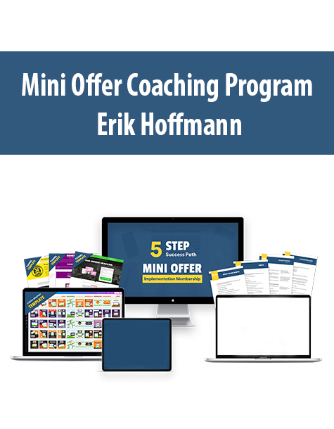 Mini Offer Coaching Program By Erik Hoffmann