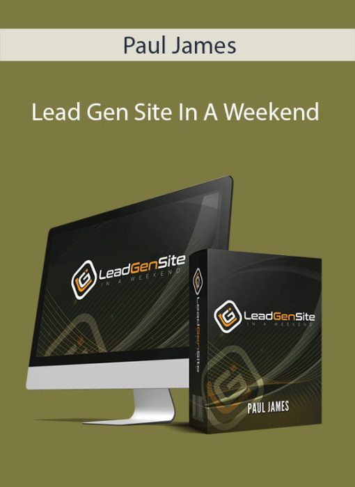 Paul James – Lead Gen Site In A Weekend
