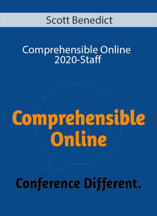 Scott Benedict – Comprehensible Online 2020-Staff