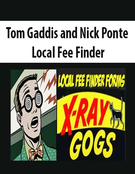 Tom Gaddis and Nick Ponte – Local Fee Finder