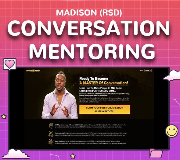 8 Weeks Conversation Mentoring By Madison (RSD)