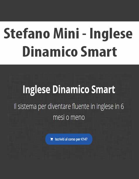 Stefano Mini – Inglese Dinamico Smart