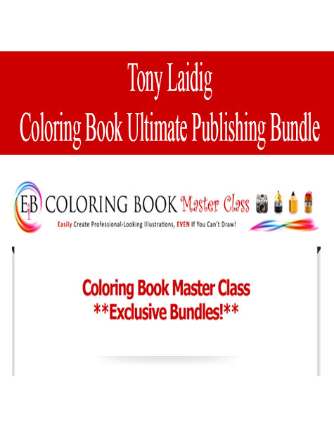 Tony Laidig – Coloring Book Ultimate Publishing Bundle