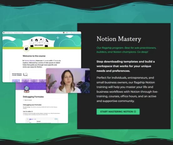 Marie Poulin – Notion Mastery Course