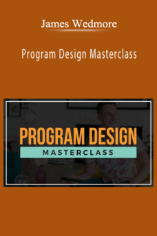 James Wedmore – Program Design Masterclassg