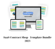 SaaS Contract Shop – Template Bundle 2023