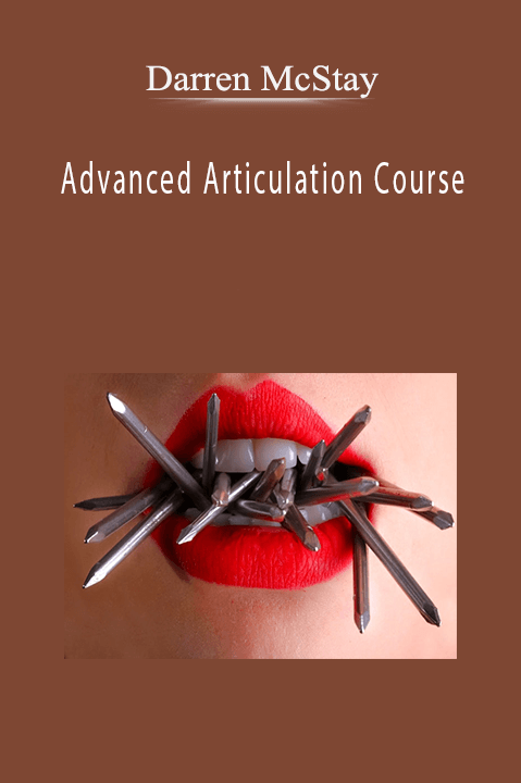 Darren McStay – Advanced Articulation Course