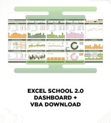 EXCEL SCHOOL 2.0 – DASHBOARD + VBA DOWNLOAD