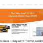 Mark Hess – Keyword Traffic Goldmine