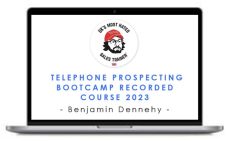 Benjamin Dennehy – Telephone Prospecting Bootcamp Recorded Course 2023