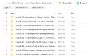 Master Trader – Master Trader Option Strategies Series