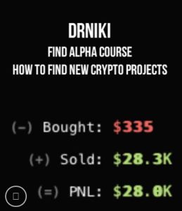 Drniki – How to Find New Crypto Projects